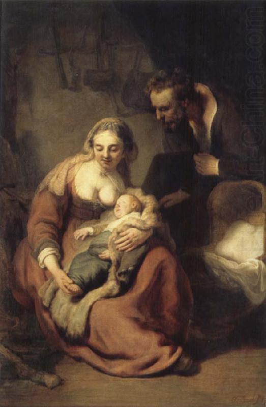 REMBRANDT Harmenszoon van Rijn The Holy Family china oil painting image